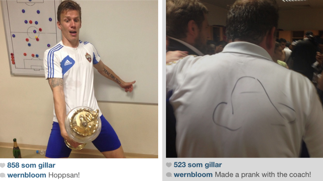 Pontus Wernbloom, Rasmus Elm, CSKA Moskva